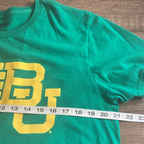 EUC Baylor Bears Shirt MV Sport Short Sleeve Green Adult Large - Picture 5 of 7
